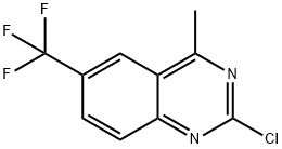 2-chloro-4-methyl-6-(trifluoromethyl)quinazoline Struktur