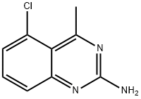 5-chloro-4-methylquinazolin-2-amine Struktur