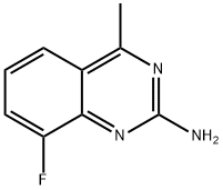 8-fluoro-4-methylquinazolin-2-amine Struktur