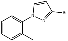 3-bromo-1-o-tolyl-1H-pyrazole Struktur