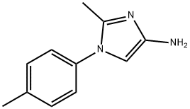 2-methyl-1-(p-tolyl)-1H-imidazol-4-amine Struktur