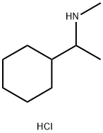 (1-cyclohexylethyl)(methyl)amine hydrochloride Struktur