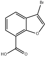 3-bromobenzofuran-7-carboxylic acid Struktur