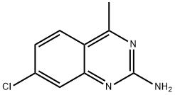 7-chloro-4-methylquinazolin-2-amine Struktur