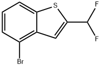 4-Bromo-2-(difluoromethyl)benzothiophene Struktur