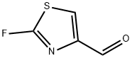 2-fluorothiazole-4-carbaldehyde Struktur