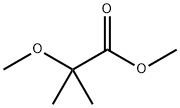 Propanoic acid, 2-methoxy-2-methyl-, methyl ester Struktur