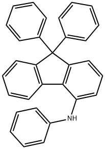 9H-Fluoren-4-amine, N,9,9-triphenyl- Struktur