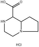 octahydropyrrolo[1,2-a]pyrazine-1-carboxylic acid dihydrochloride Struktur