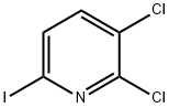 2,3-Dichloro-6-iodo-pyridine Struktur