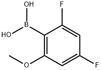 (2,4-Difluoro-6-methoxyphenyl)boronic acid Struktur