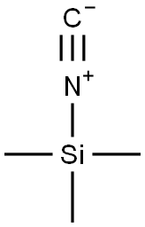 trimethylsilyl isocyanide Struktur