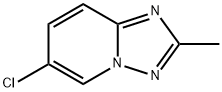 6-chloro-2-methyl-[1,2,4]triazolo[1,5-a]pyridine Struktur