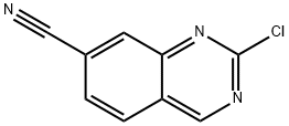 2-chloroquinazoline-7-carbonitrile Struktur