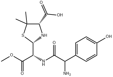 Amoxicillin impurity 14/Amoxicillin EP Impurity P Struktur