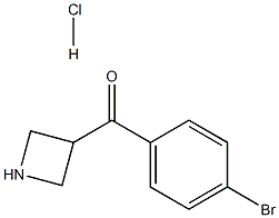 3-(4-bromobenzoyl)azetidine hydrochloride, 1864074-80-5, 結(jié)構(gòu)式