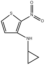 N-cyclopropyl-2-nitrothiophen-3-amine Struktur