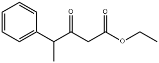 ethyl 3-oxo-4-phenylpentanoate Struktur