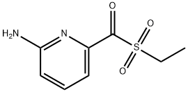 (6-aminopyridin-2-yl)(ethanesulfonyl)methanone Struktur