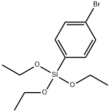 4-BROMOPHENYLTRIETHOXYSILANE Struktur