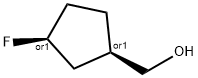 ((1S,3R)-3-fluorocyclopentyl)methanol Struktur