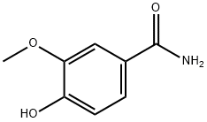 4-hydroxy-3-methoxybenzamide Struktur