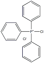 chloro(triphenyl)phosphonium chloride Struktur