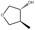 Trans-4-Methyltetrahydrofuran-3-Ol* Struktur