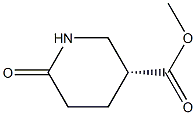 methyl (R)-6-oxopiperidine-3-carboxylate Struktur