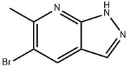 5-bromo-6-methyl-1h-pyrazolo[3,4-b]pyridine Struktur