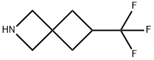 6-(trifluoromethyl)-2-azaspiro[3.3]heptane Struktur