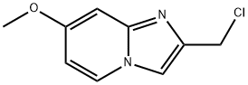 2-(chloromethyl)-7-methoxyimidazo[1,2-a]pyridine Struktur