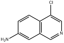 4-chloroisoquinolin-7-amine Struktur