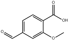 4-formyl-2-methoxybenzoic acid Struktur