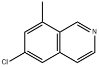 6-chloro-8-methylisoquinoline Struktur