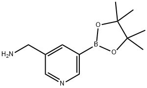 [5-(AMINOMETHYL)PYRIDIN-3-YL]BORONIC ACID PINACOL ESTER Struktur