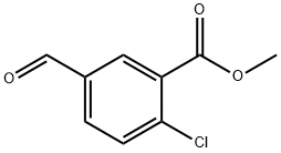 methyl 2-chloro-5-formylbenzoate Struktur