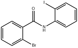 2-bromo-N-(2-iodophenyl)benzamide Struktur