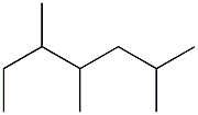 2,4,5-Trimethylheptane. Struktur