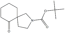 tert-butyl 6-oxo-2-azaspiro[4.5]decane-2-carboxylate Struktur