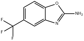 5-(trifluoromethyl)-1,3-benzoxazol-2-amine Struktur