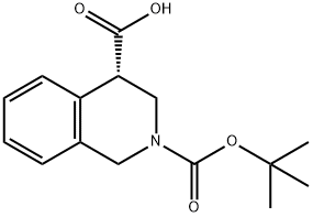 2,4(1H)-Isoquinolinedicarboxylic acid, 3,4-dihydro-, 2-(1,1-dimethylethyl) ester, (4S)- Struktur