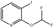 Pyridine, 2-(difluoromethoxy)-3-iodo- Struktur