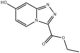 ethyl 7-hydroxy-[1,2,4]triazolo[4,3-a]pyridine-3-carboxylate Struktur