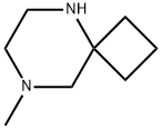 8-Methyl-5,8-diazaspiro[3.5]nonane Struktur