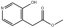 methyl 2-(3-hydroxypyridin-4-yl)acetate Struktur