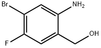 (2-Amino-4-bromo-5-fluoro-phenyl)-methanol Struktur