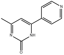 2-Hydroxy-4-(pyridin-4-yl)-6-methylpyrimidine Struktur