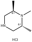 trans-1,2,6-trimethylpiperazine dihydrochloride Struktur