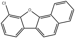 10-chloronaphtho[1,2-b] benzofuran Struktur